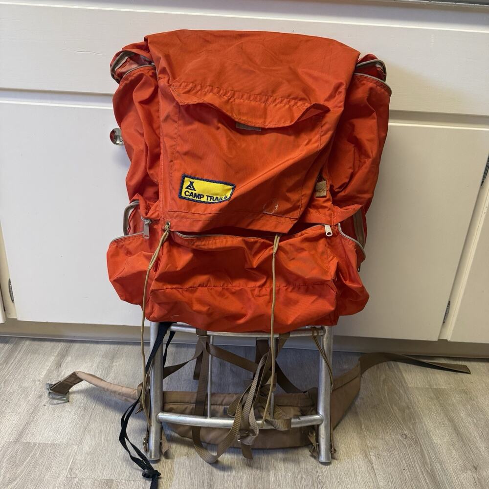 Rare Vintage Camp Trails Astral Horizon Extra Large External Frame Backpack